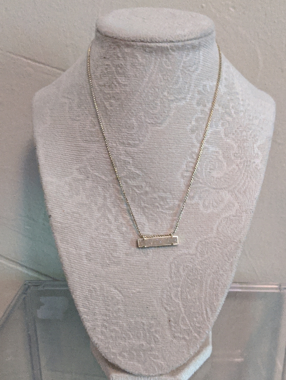 Kendra Scott Leanor Rose Quartz Drusy and Silver Pendant Necklace